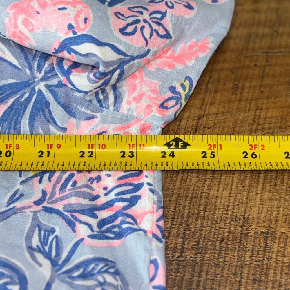 NWT Lilly‎ Pulitzer Womens Kique Long Sleeve Cover Up Elephant Splash Tropical M - Picture 7 of 9